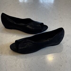 Munro Womens Francesca Flat Black size 9